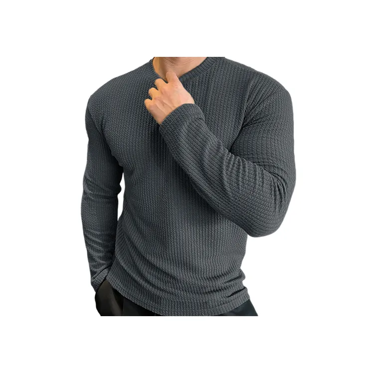 Fashionable Simple Snakeskin Fabric T Shirt-9