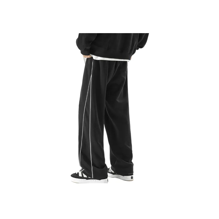 Striped Sports Pants-5