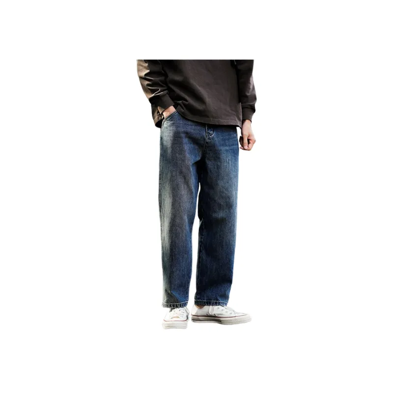 Fashion Loose Casual Jeans-1