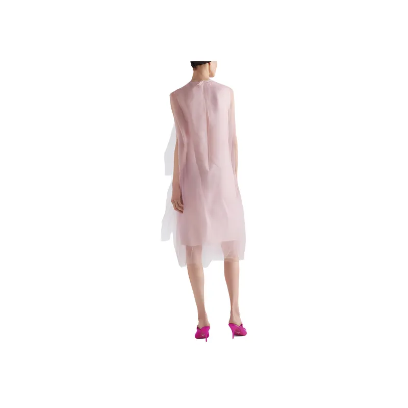 PRADA Sleeveless Technical Voile Dress-2