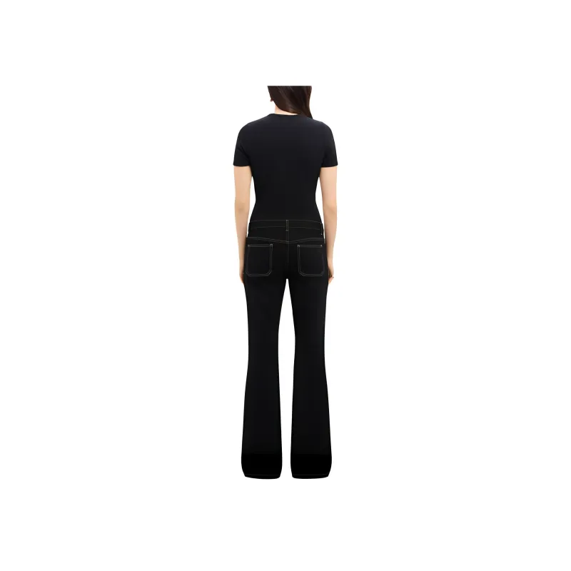 COURREGES Encore Contrast T Shirt-1