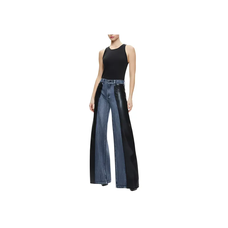 ALICE+OLIVIA TRISH Jeans Women's Blue-2