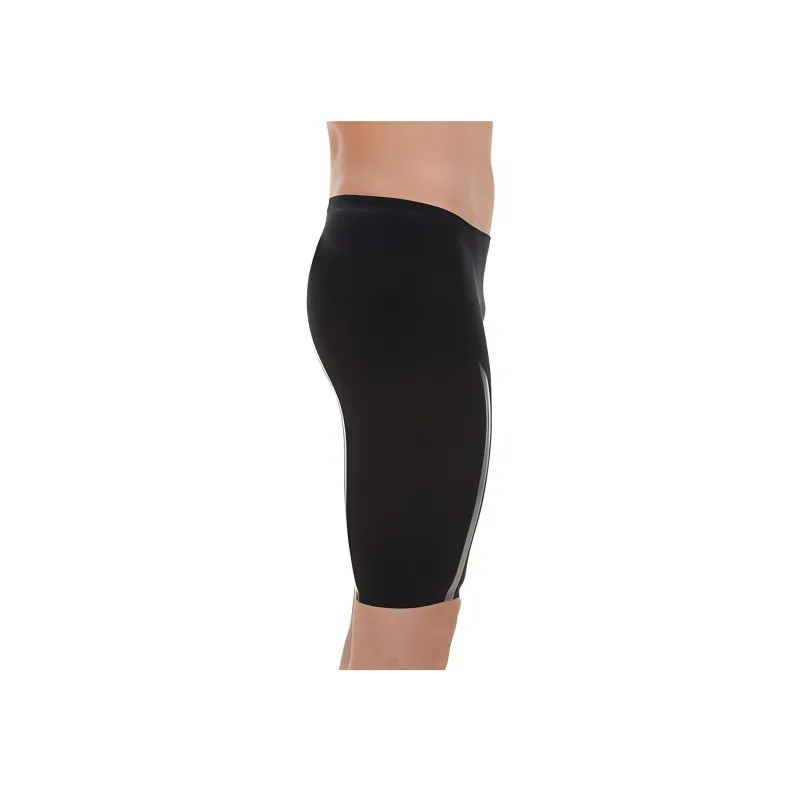 DECATHLON COMPETITION JAMMER FINA SKINVOLT 900 Swimming Shorts Men's Black/Gray-1