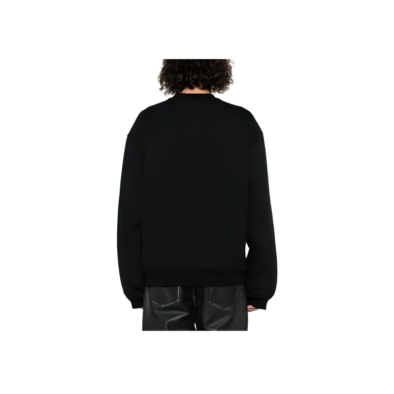 Y/Project Logo embroidered Organic Cotton Sweatshirt-2