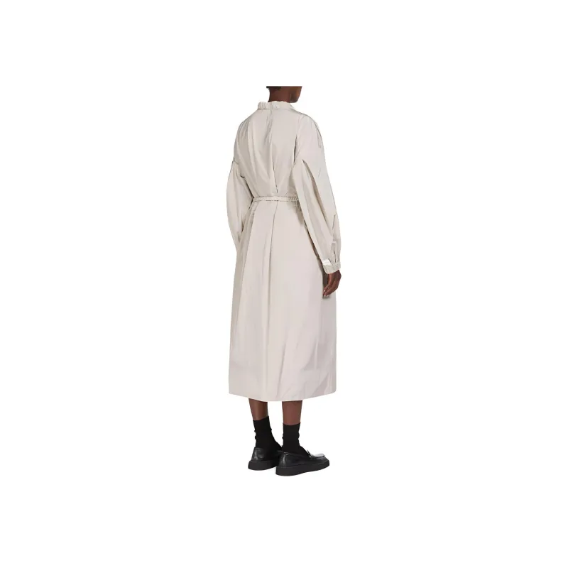 MAXMARA THE CUBE Taffdi Collection Tafdee Windbreaker Trench Coat Women's White-2