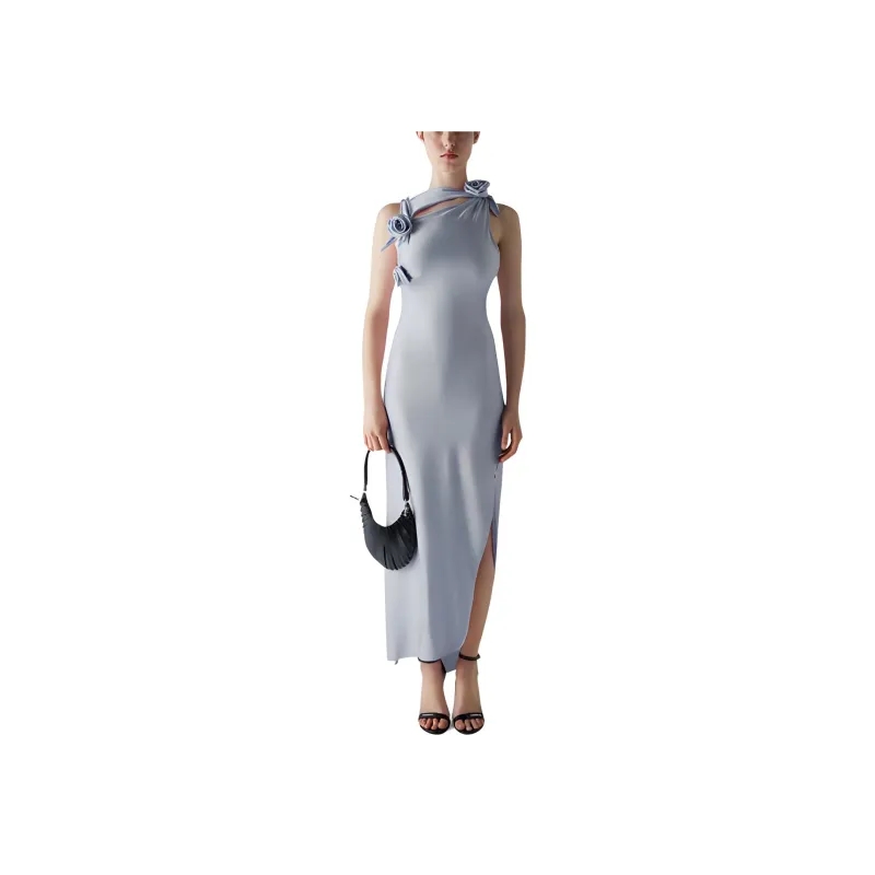 COPERNI Floral appliqué Maxi Dress-1