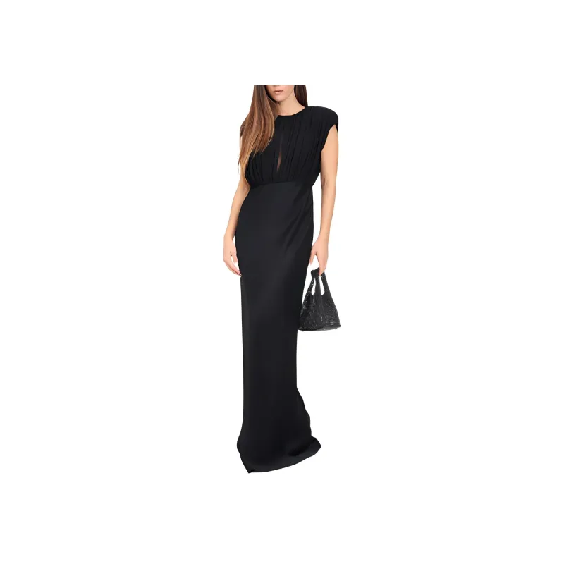 MaxMara Randers Pleated Maxi Dress-2