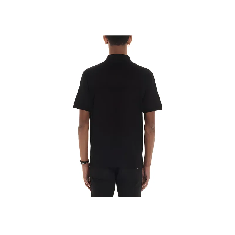 Alexander McQueen Polo Shirt Men's Black-3