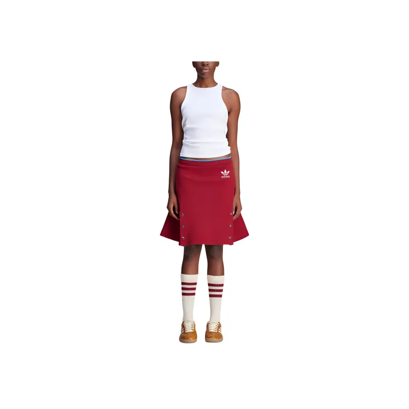 Adidas X Wales Bonner Knitted Midi Skirt-2