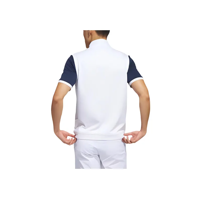 Adidas Free Shipping With AdiClub Elevated 1/4 Zip Pullover Vest-1