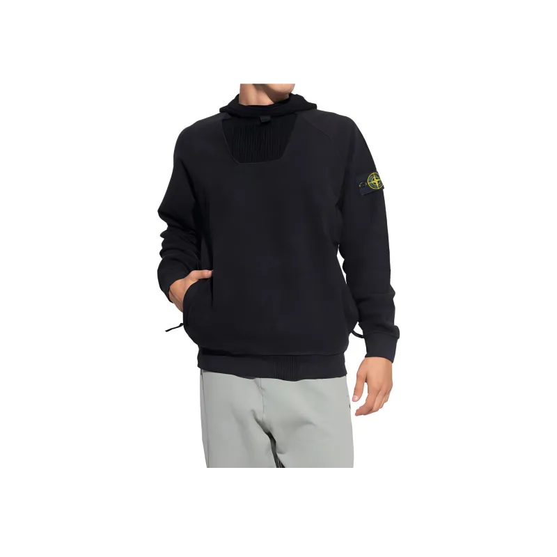 STONE ISLAND Sweatshirts Men Black-1