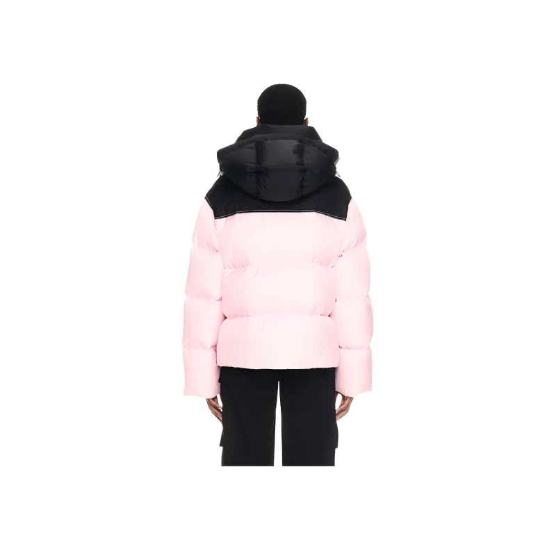 OFF WHITE Logo appliqué Puffer Jacket-2