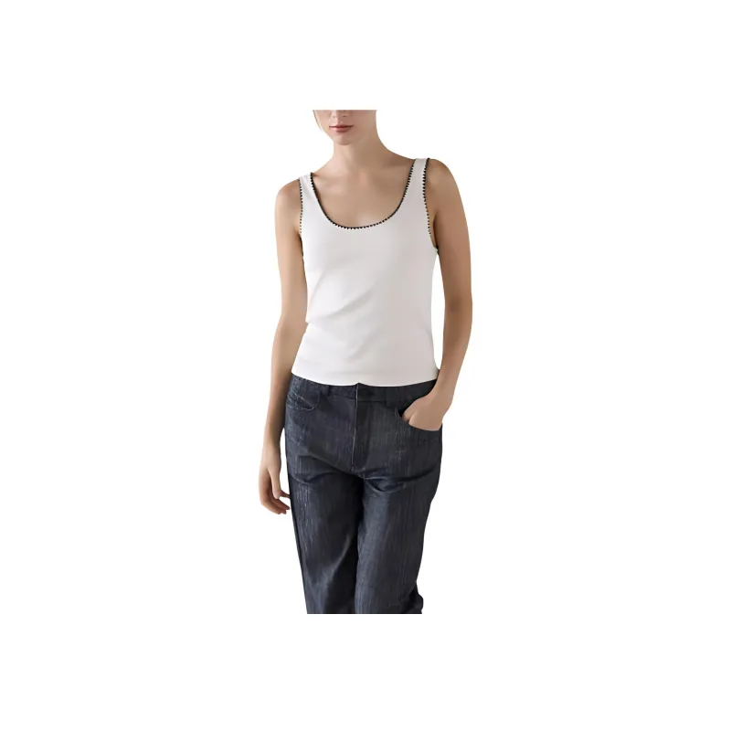Massimo Dutti Camisole Women's White-3
