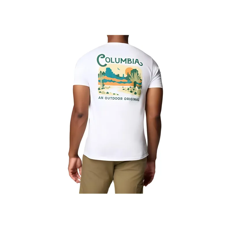 Columbia Dreamland Graphic T-Shirt Men's White-1