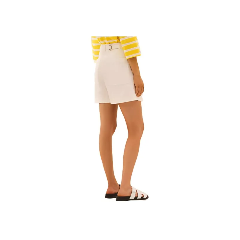 HERMES SS21 Casual Shorts Women's White-1