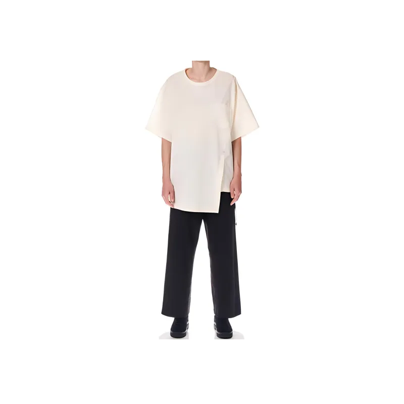 Y 3 T Shirts Women's Beige-2