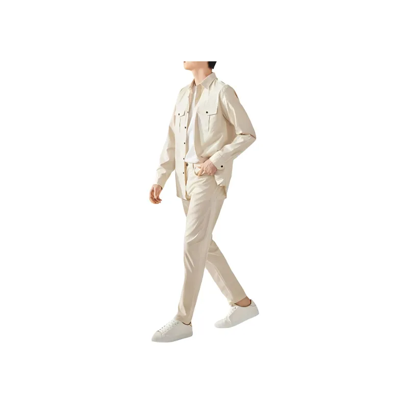 THEORY Casual Pants Men Sand-1