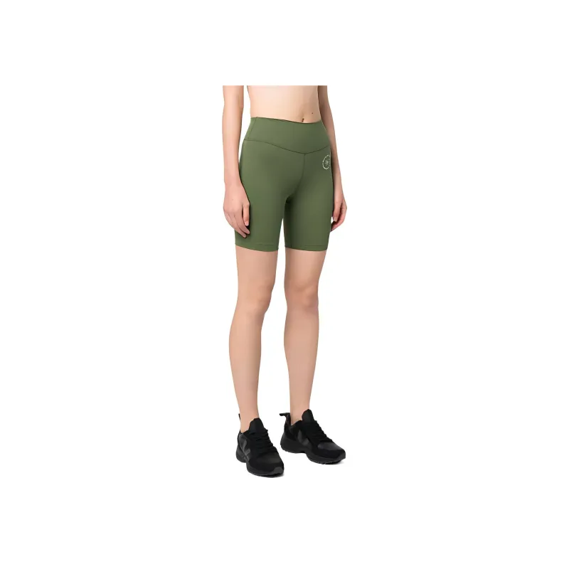 SPORTY & RICH Logo print Biker Shorts-3