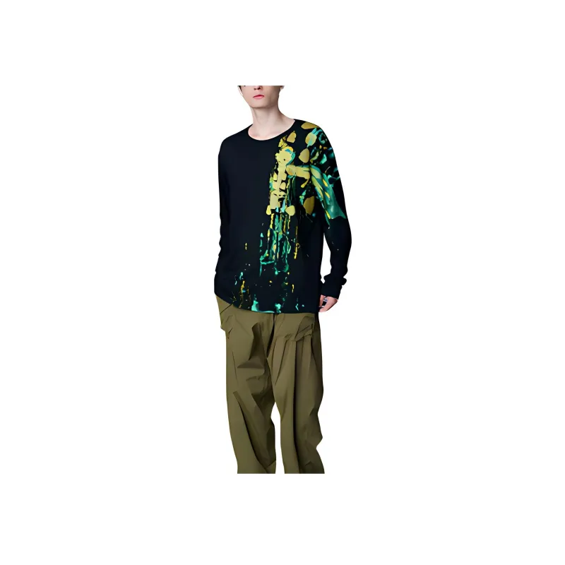 Yohji Yamamoto x RENZAOREN 009 LIANMINGKUAN Humanoid 009 Collaboration T Shirt Unisex-3