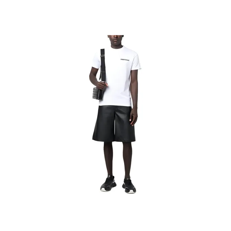 DSQUARED2 Map print Cotton T shirt-1