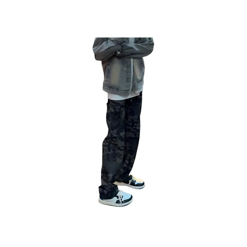 KVIV Jeans Men's Army Green Camouflage-2