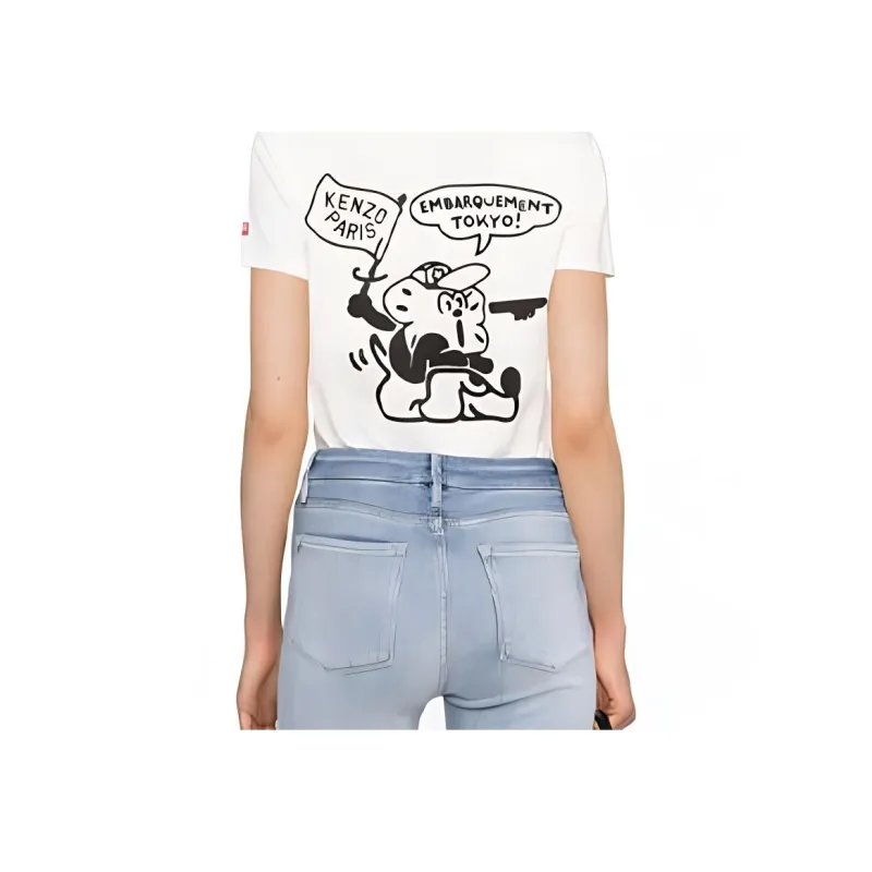 KENZO T Shirts Women's White-5