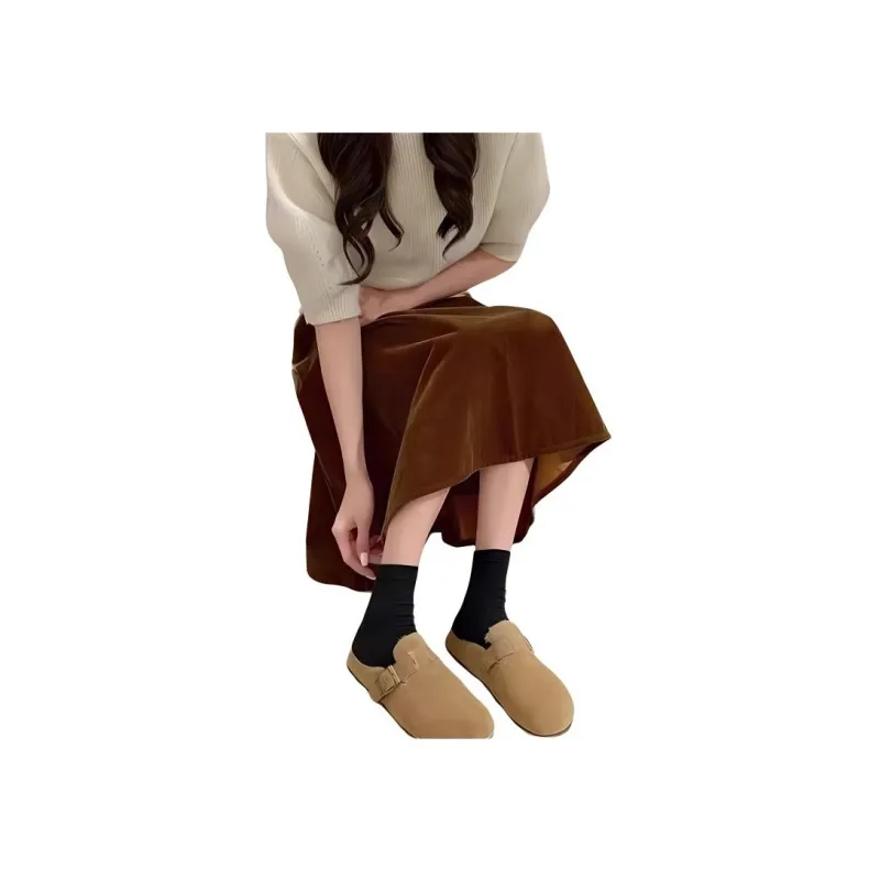Yamada Hyakuju Home Slippers Camel Khaki Brown-2