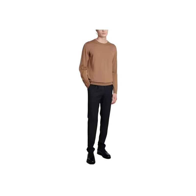 ROBERTO COLLINA Sweaters Men Khaki-2