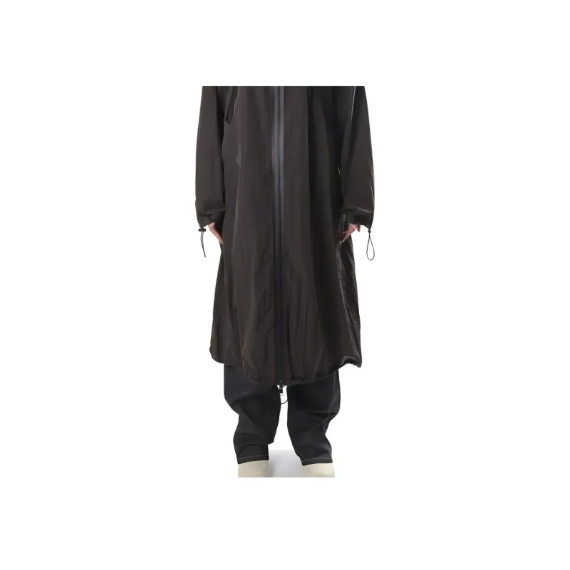 Bottega Veneta Zip Detailed Longline Coat-3