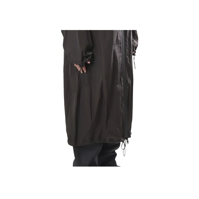 Bottega Veneta Zip Detailed Longline Coat-4