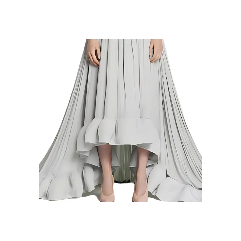 Lanvin Embroidered Halterneck Charmeuse Gown-4