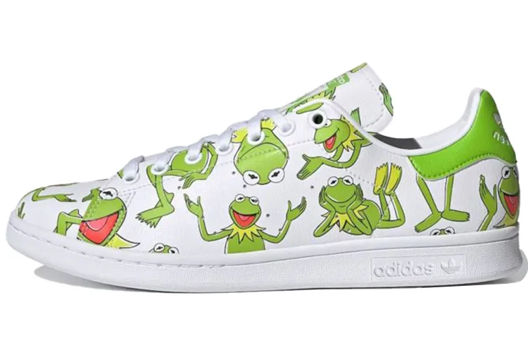 adidas stan smith kermit the frog print