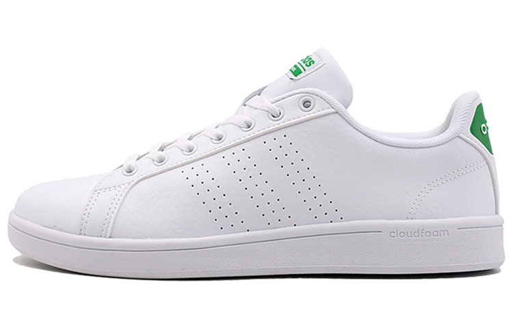 Adidas Neo Cloudfoam Advantage Clean White Green POIZON