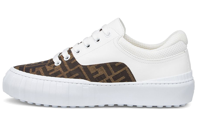 【送料&関税込】Fendi Force Lace-up Sneakers Fendi Force Lace-up Sneakers - Casual Shoes - BeyondStyle