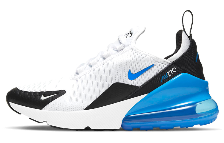 Nike Air Max 270 White Signal Blue GS - POIZON
