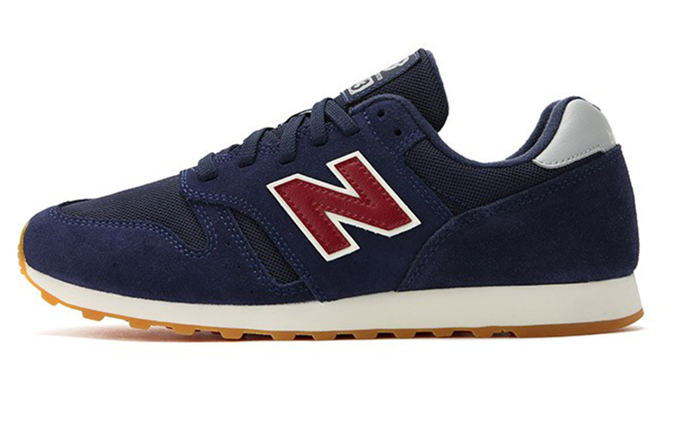 New Balance NB 373 Running Shoes Unisex Low Top Navy Blue POIZON