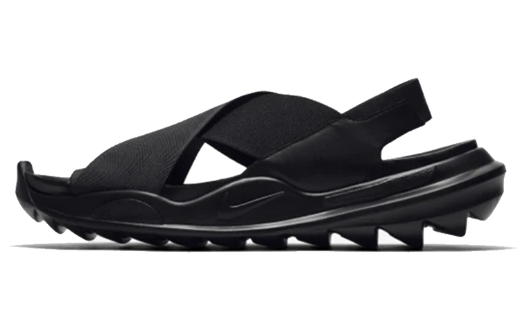 Nike Praktisk Ninja Straps Black Sandals Women s