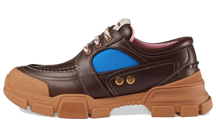 GUCCI Boatrek 'Brown Blue' US M 7 - POIZON GUCCI Boatrek 'Brown Blue' US M 7 - POIZON