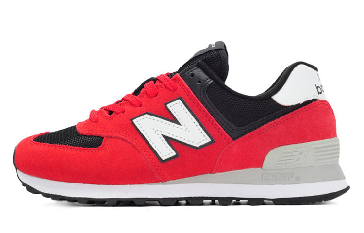 New balance 574 red black hotsell