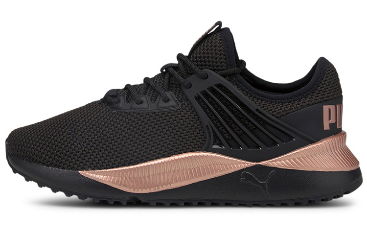 puma shoes black and rose gold
