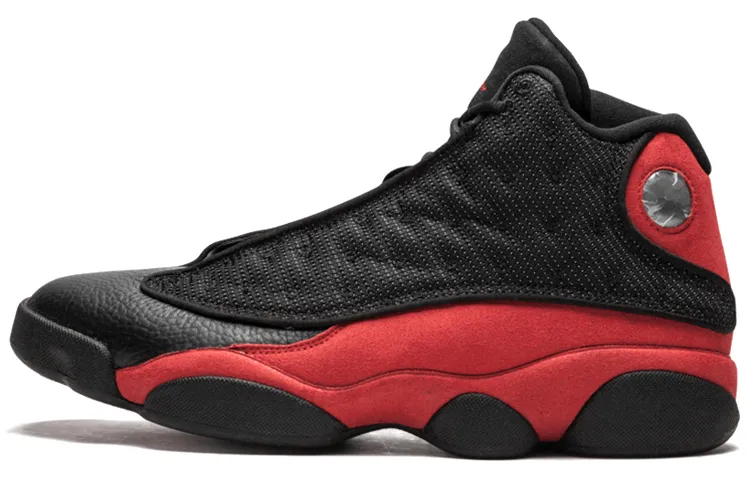 Air Jordan 13 Retro Bred (2017) Male Vintage Basketball Shoes Black ...