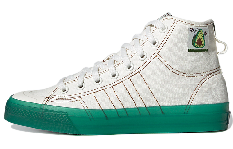 【adidas】NIZZA HI Rf Sn99 ハイカット ロゴ スニーカー ライム 993674a4cbf84bb4b866d3bea8029a