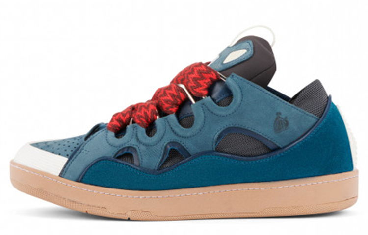 Buy Lanvin Curb Sneakers 'Metallic - Majorelle Blue' - FM