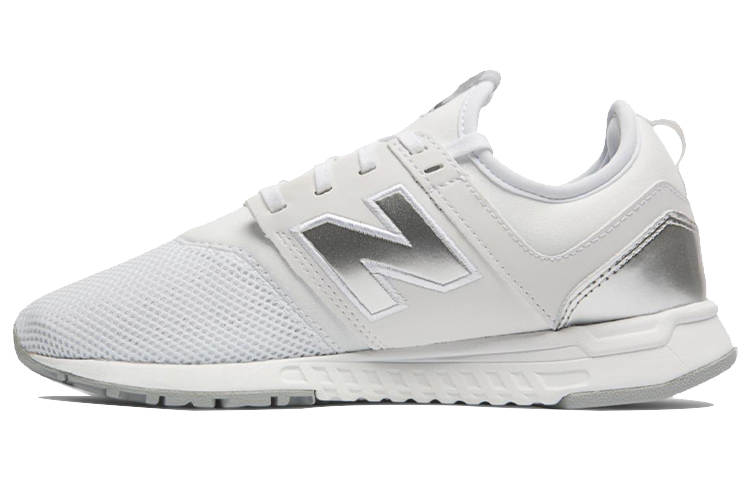 New balance 247 white silver hotsell