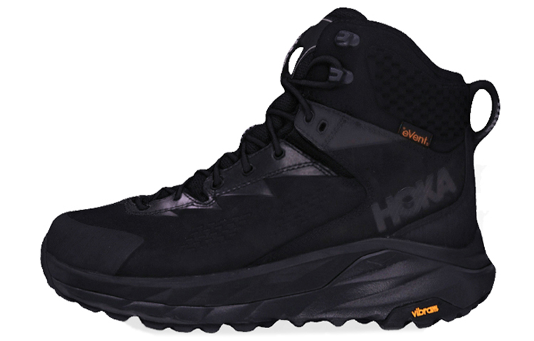 HOKA ONE ONE Kaha Hiking / Trekking Shoes Men High-Top Black HOKA ONE ONE Kaha Hiking / Trekking Shoes Men High-Top Black