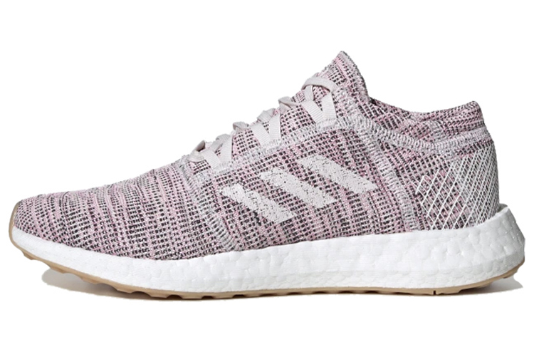 Adidas Pureboost Go Running Shoes Women s Low Top Pink White POIZON