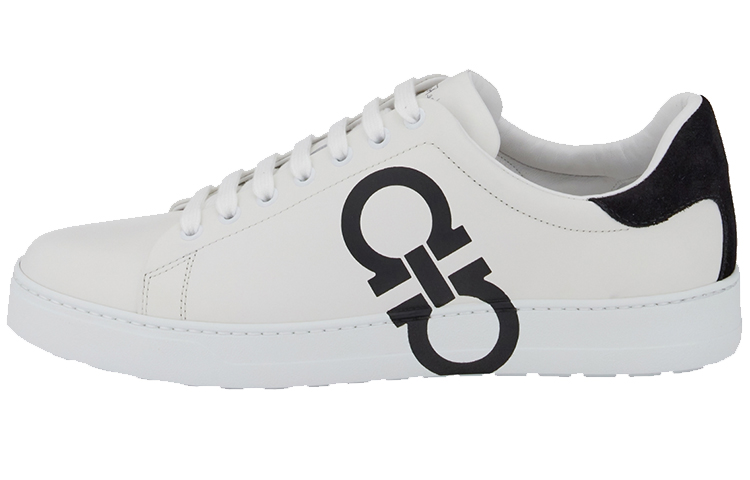 FERRAGAMO Gancini Sneakers White POIZON