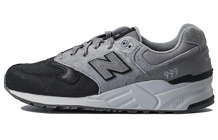 New Balance 999 Canvas Waxed Black POIZON