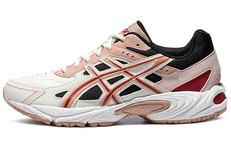 Asics Gel-170 Running Shoes Unisex Low-Top White/Red/Black - POIZON