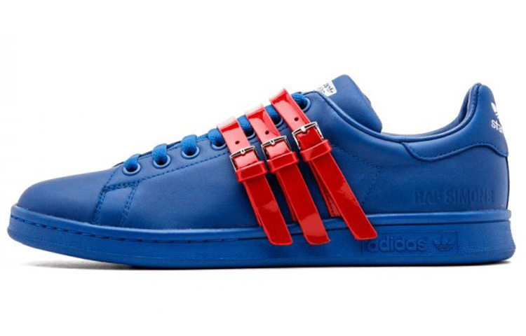 red and blue addidas